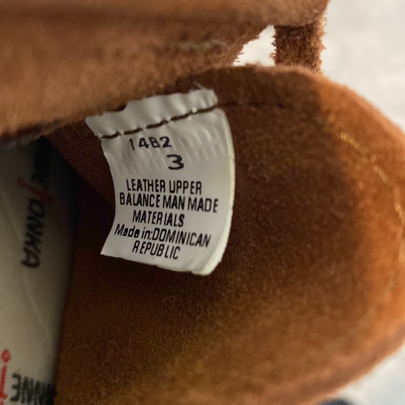Minnetonka Infant’s Fringe Leather Bootie Moccasins, Brown, Size 3 - Picture 3 of 5